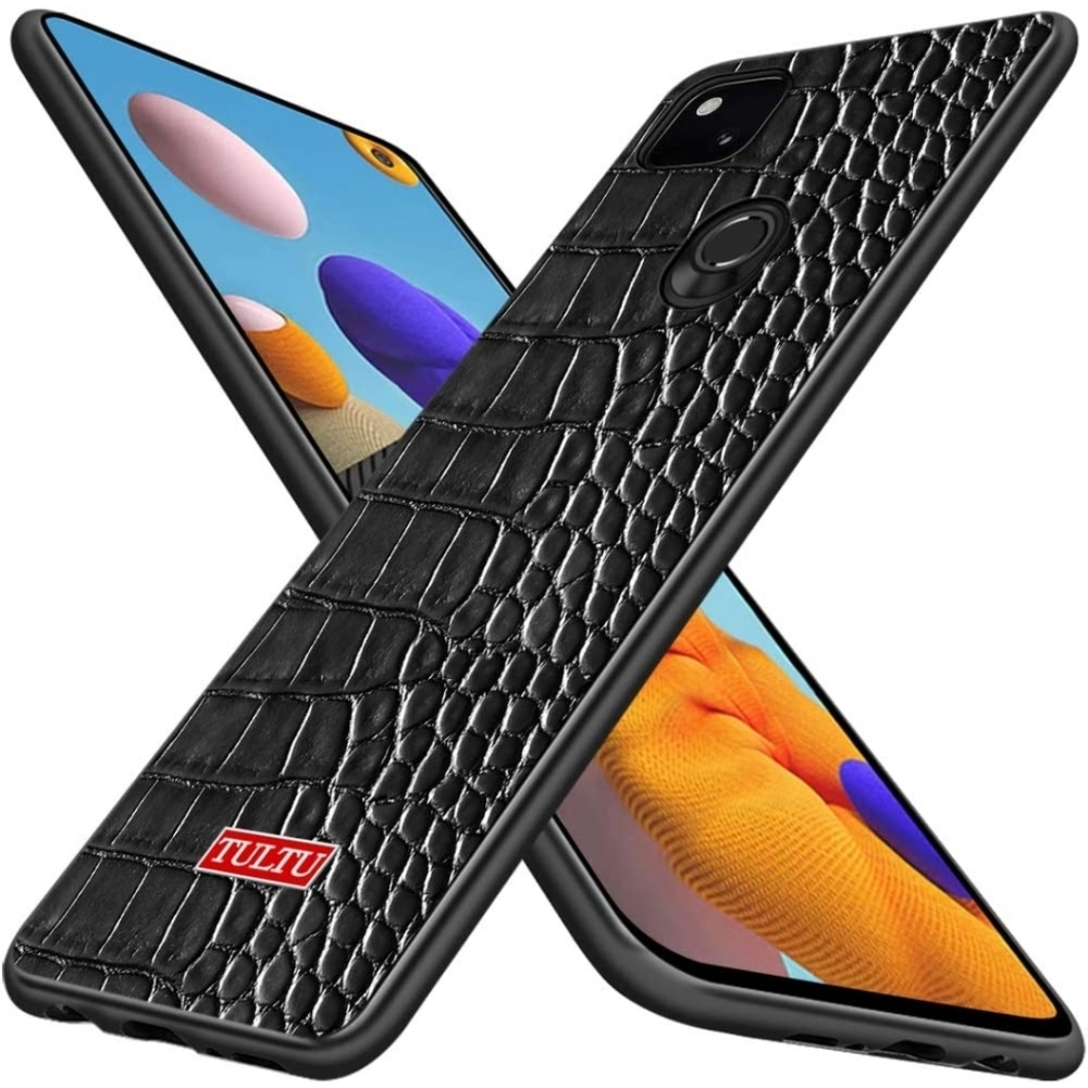 Google Pixel 4a 4G Faux Leather Phone case - black (NWT)